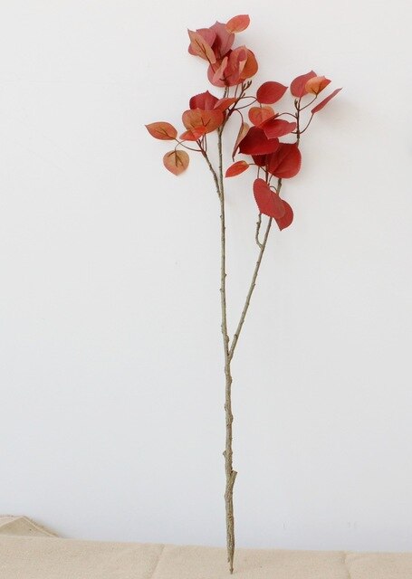 Birch leaf leaves green red home decoration wedding party decoration flowers background decoration